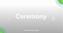 Animated Green Ceremony Light .pptx
