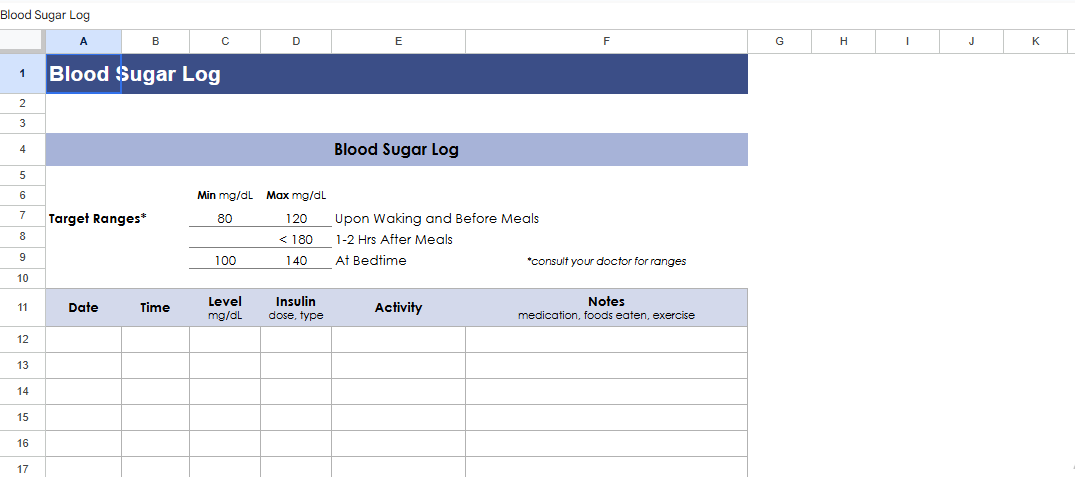 BLOOD SUGAR LOG.xlsx