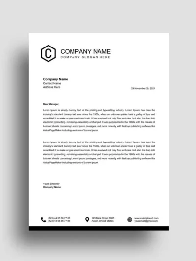 Business Letterhead