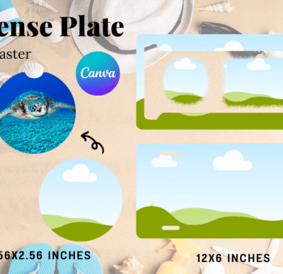 Car Coaster Canva