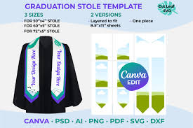 Graduation Stole Template