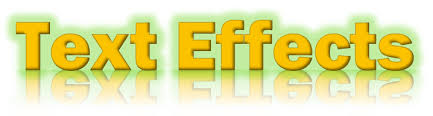 Text Effects Part 1