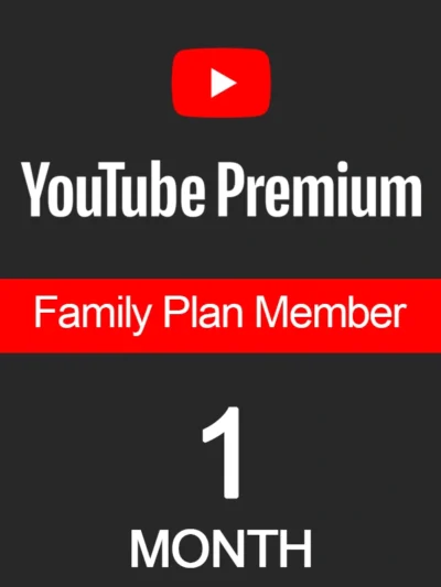 Youtube Premium Family Plan