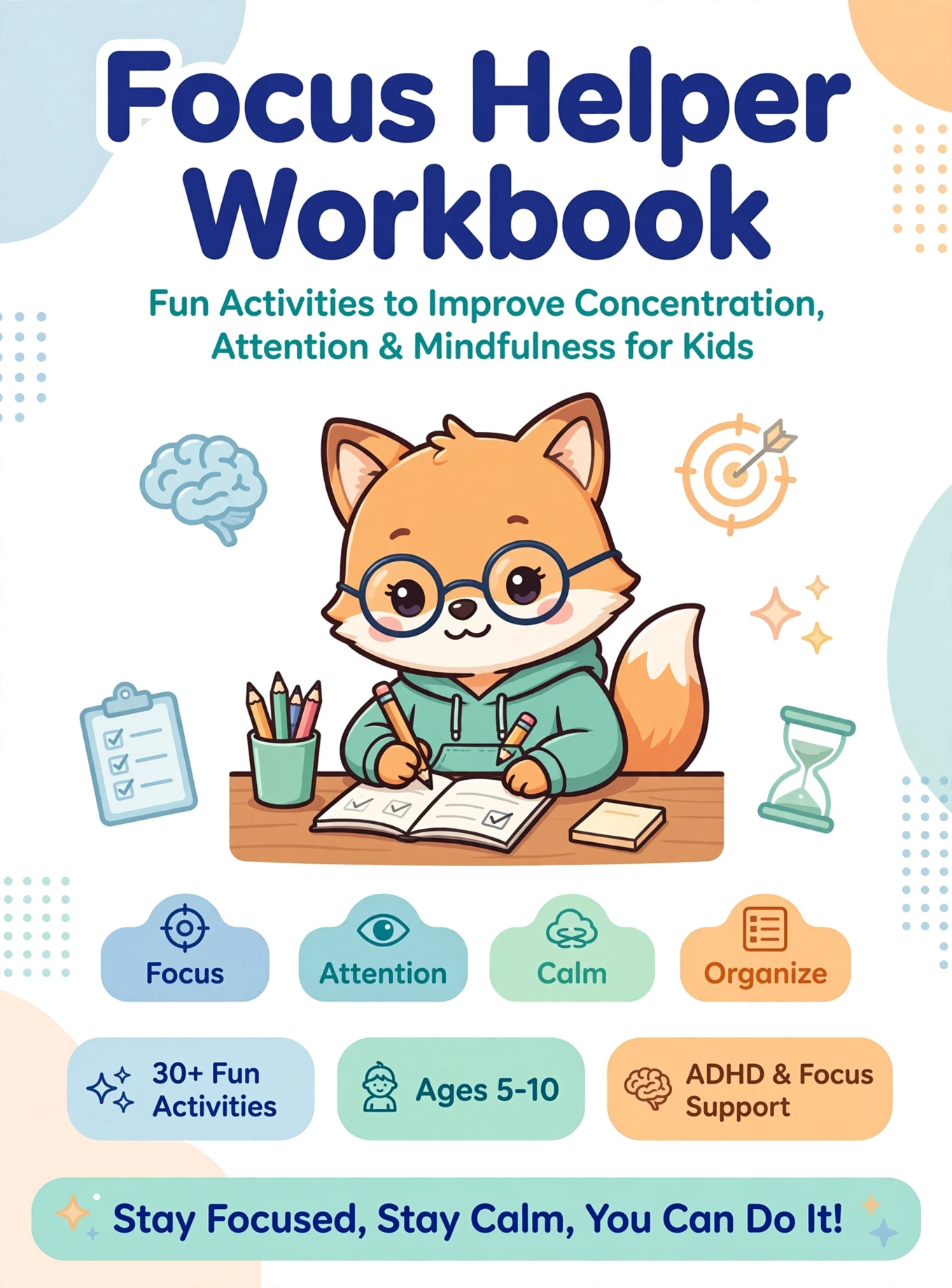 Focus Helper Worksheet for Kids