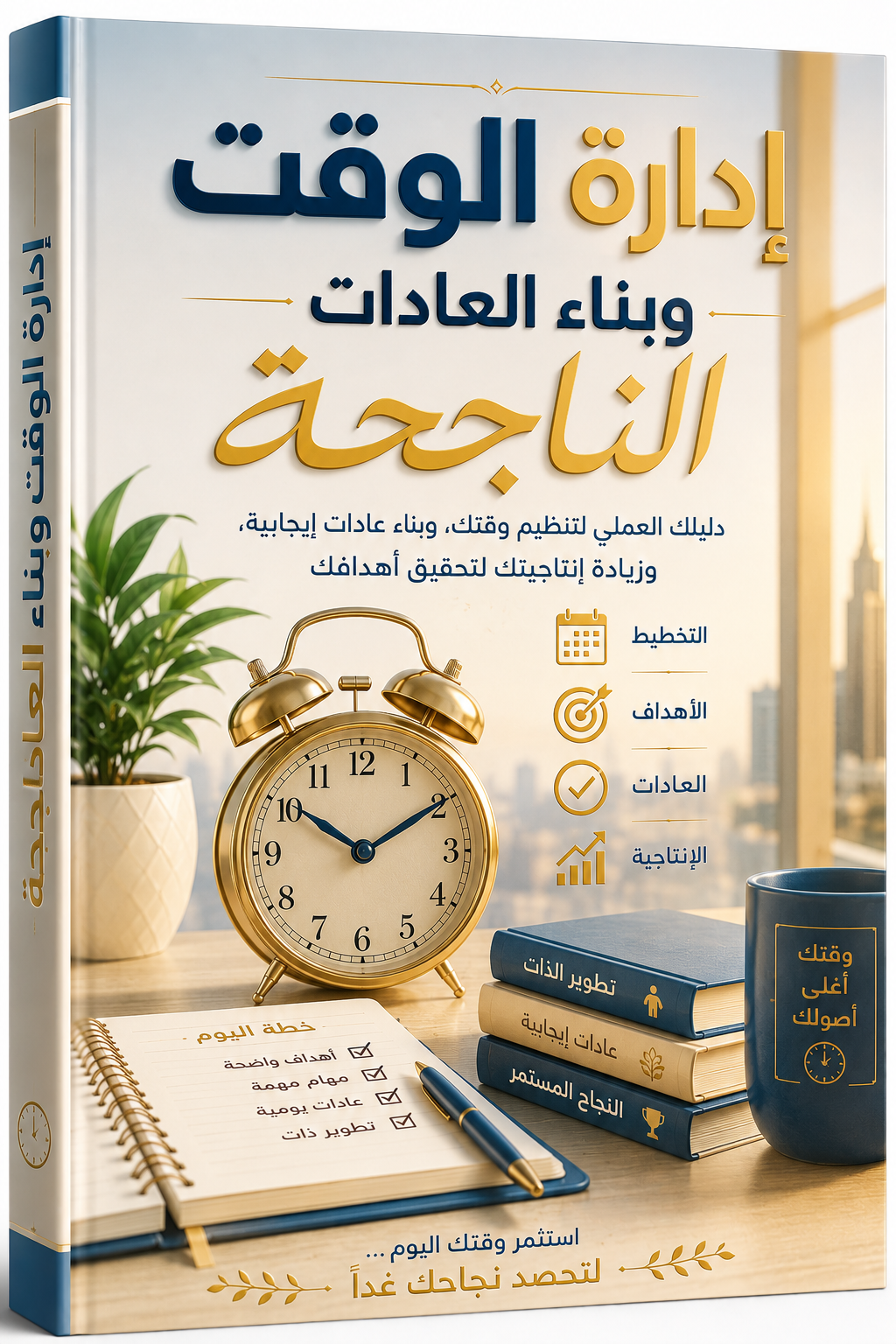 كتاب إدارة الوقت وبناء العادات الناجحة – دليلك لتحقيق الإنتاجية والنجاح
